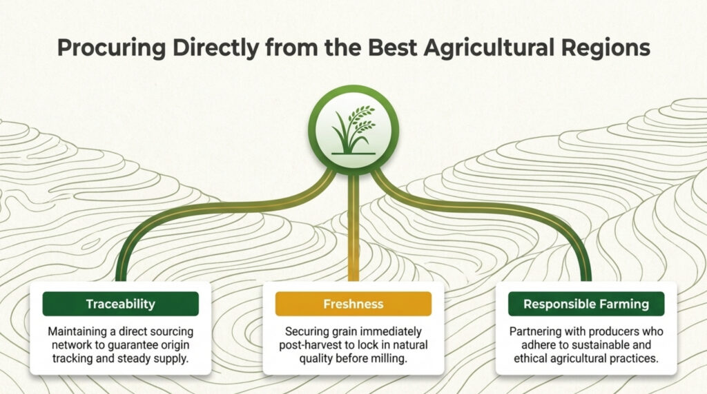 panache trade land global rice excellence 3